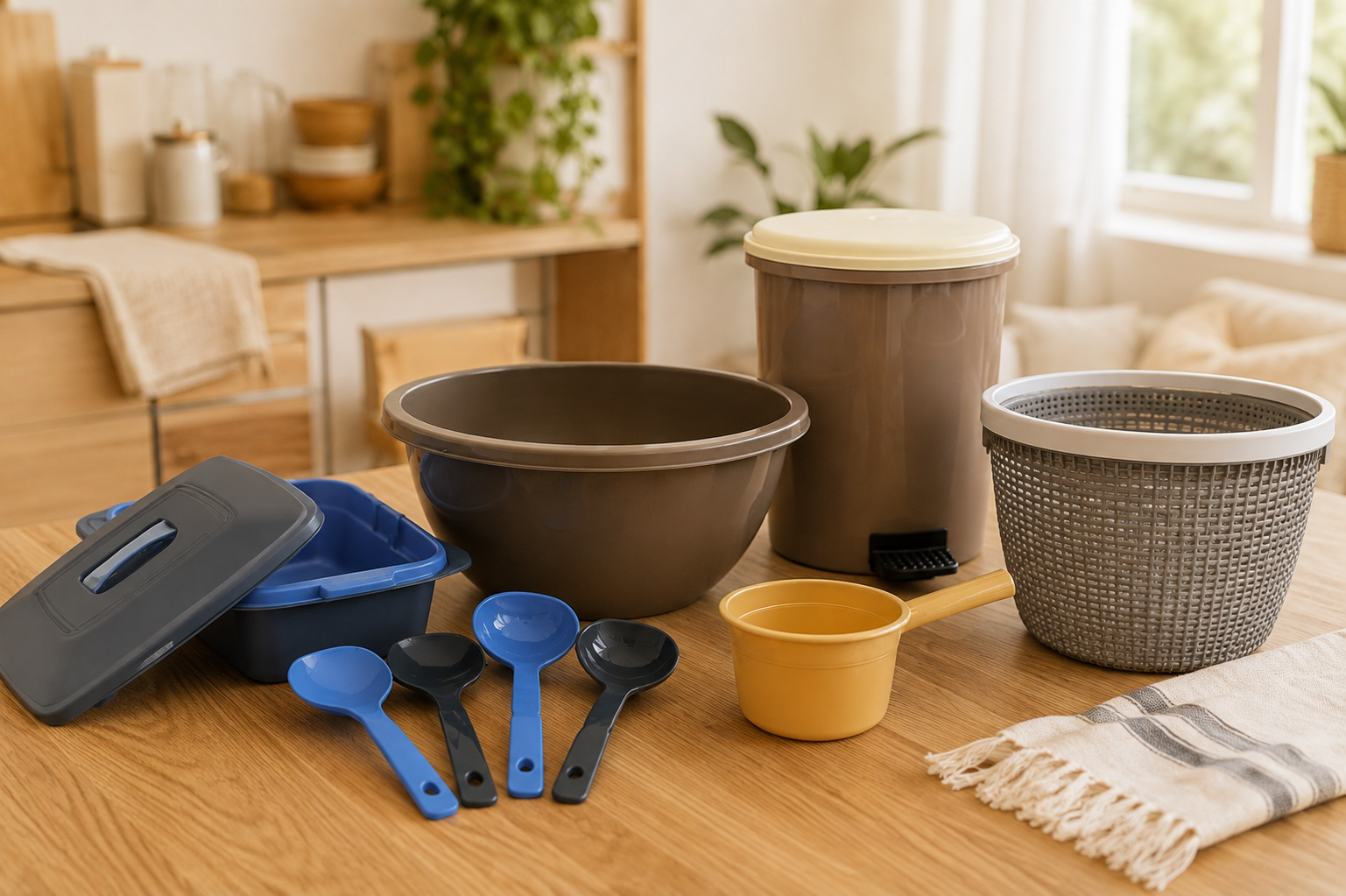 LifeCoo product range across tableware, kitchenware, bathroom, storage and cleaning categories