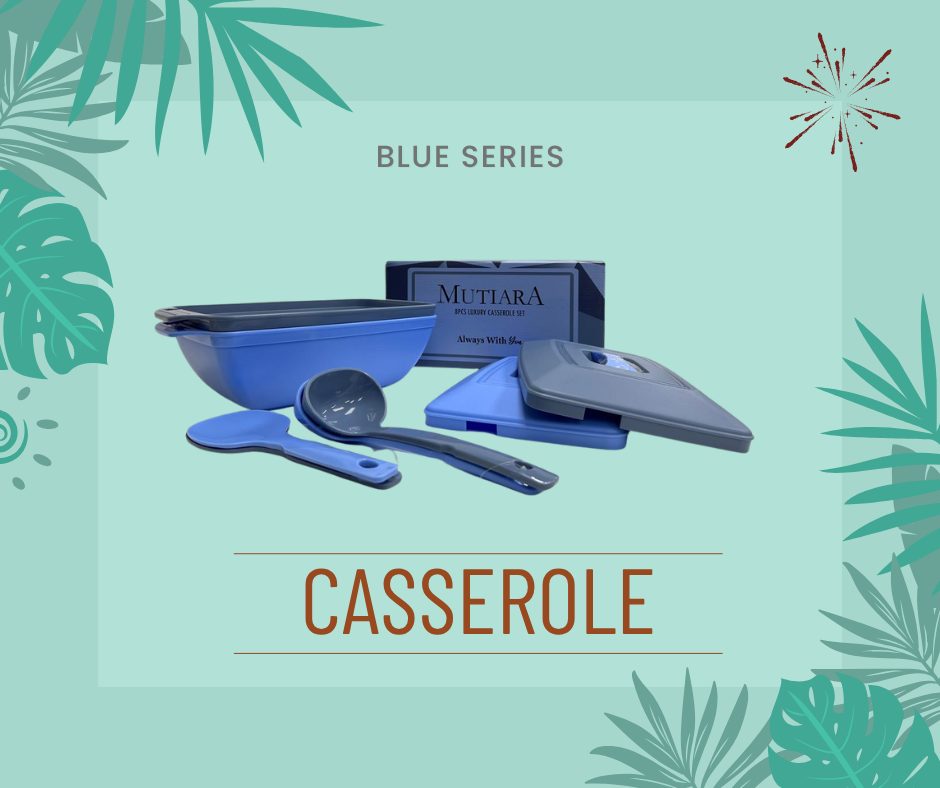 Mutiara 8 Pcs Luxury Casserole Set