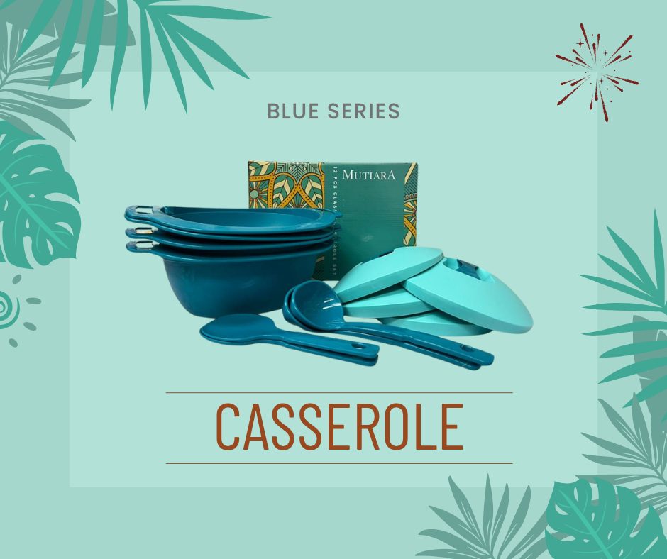 Mutiara 12 Pcs Classic Casserole Set