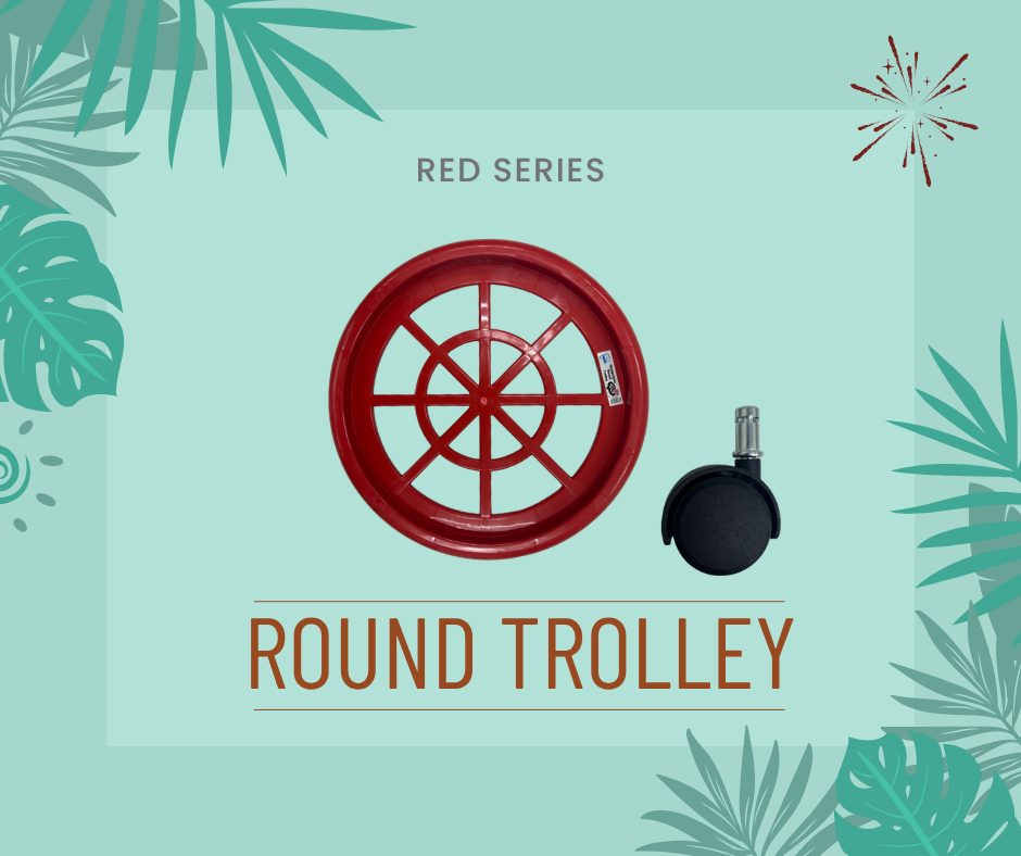 Multipurpose Round Trolley