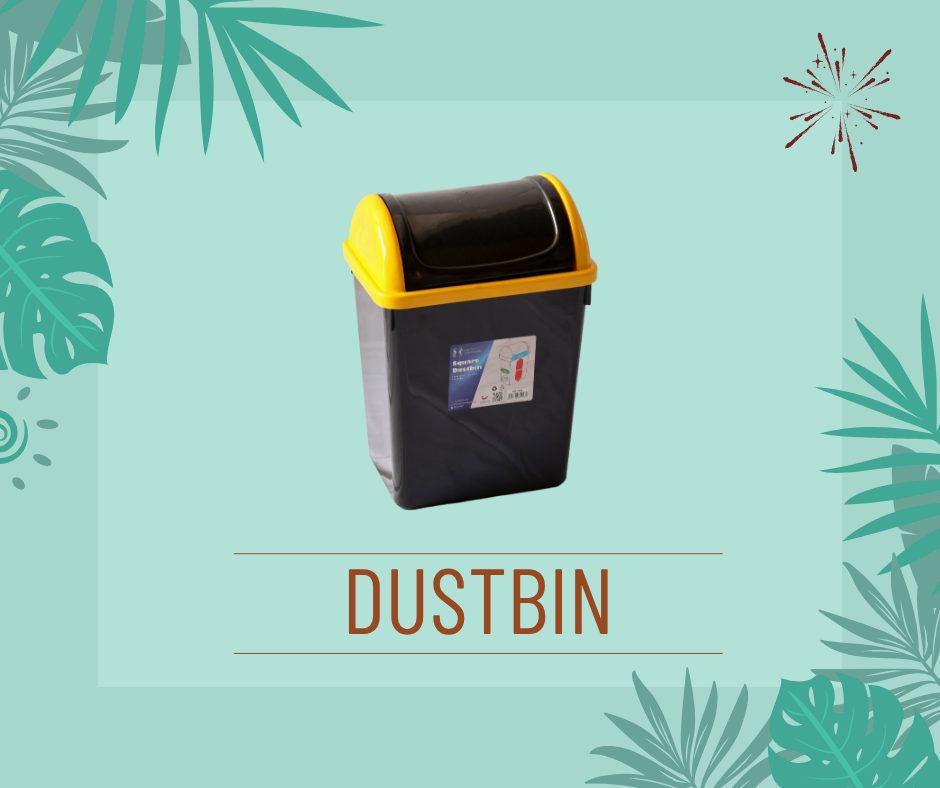 Square Dustbin - 12L